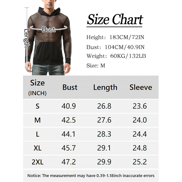 Чоловіча сітчаста сорочка AIEOE: дихаюча, з довгим рукавом, мереживна, сексуальна клубна сорочка, прозора сітчаста сорочка, чорна