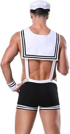 Сексуальна спідня білизна для чоловіків: комплекти, комбінезони для клубів, форма офіціанта, косплей, шнурівка, універсальний розмір