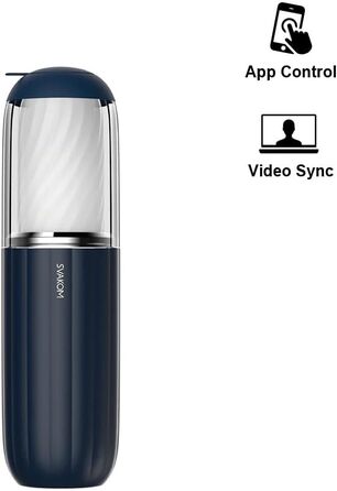 SVAKOM Alex Neo 2 - Електричний мастурбатор для чоловіків з 7 режимами та функцією масажу, преміум-якість