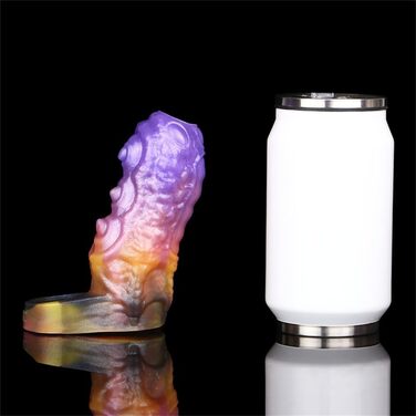 Секс-іграшка: Реалістичний пеніс-чохол з рідкого силікону, розтягуваний кільце для збільшення ерекції та збільшення розміру пеніса