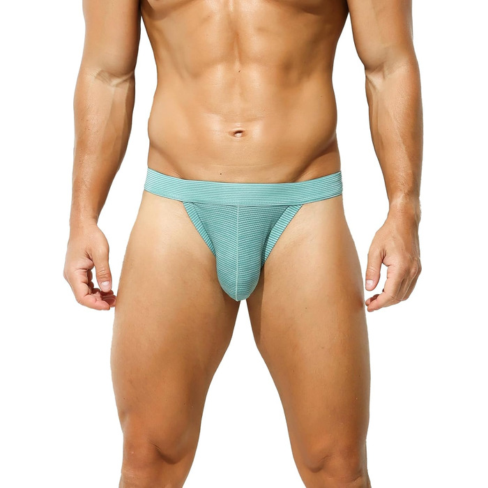 Тонкі чоловічі труси-сліпи Karen Space з льонової сітки, комфортні, еластичні, 5 шт. в упаковці (XL, зелений)