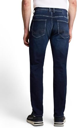 Чоловічі джинси Tom Tailor TTJOSH Regular Slim темно-синього кольору (31W / 34L)