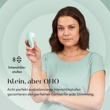 Womanizer Liberty 2 – Стимулятор клітора з 8 рівнями інтенсивності, водонепроникний, перезаряджуваний, для жінок та пар, колір шавлії