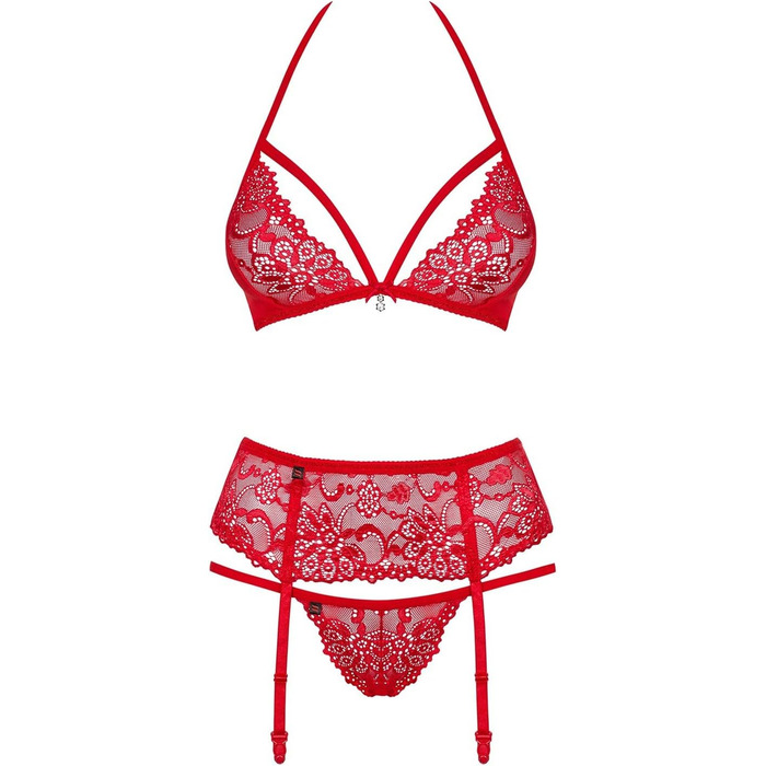 Babydoll та труси від Obsessive (1 комплект, S-M, кольоровий)