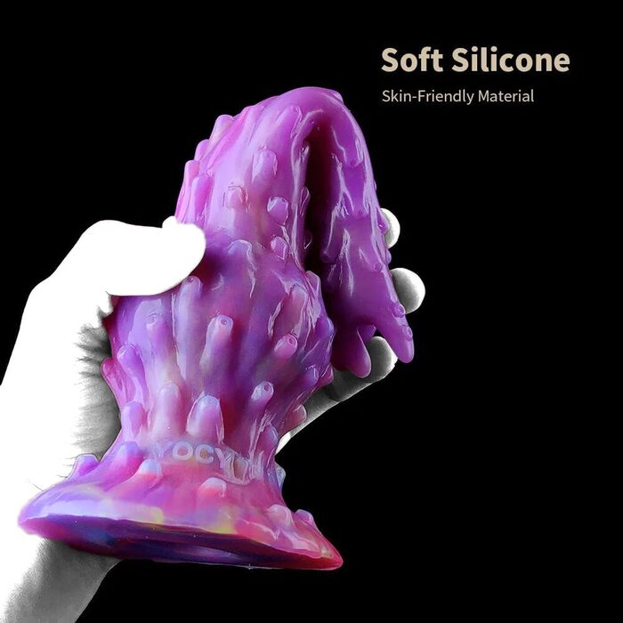 Надувний дилдо-овопозитор Kuaecr з 5 яйцями, силікон, фантазійний інопланетянин, анальний плагін, стимулятор G-точки, мастурбатор, екстремальна кладка яєць, секс-іграшки для жінок, чоловіків, пар