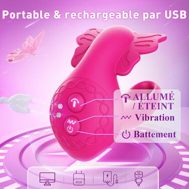 Портативний вібратор для жінок з пультом дистанційного керування, 9 режимів, анальний дildo, рожевий, unisize