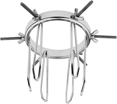 Анальний дилататор-спекулум Hohl (6 шт.) для дорослих: набір для розширення анального отвору, метал, SM, розширення, дилатація