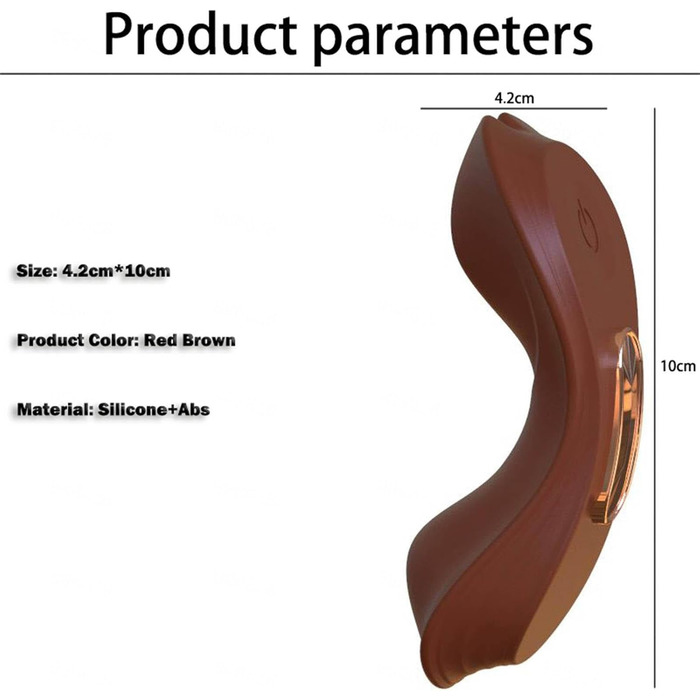 Вібратор Bluetooth з пультом керування, 10 режимів вібрації, для жінок, портативний дildo, Rose Rot