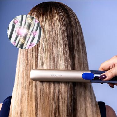 Професійний випрямляч для волосся Cecotec Lisse I-Twerk Pro: інфрачервона технологія, вібруючі керамічні пластини з турмаліновим покриттям, 160-230°C