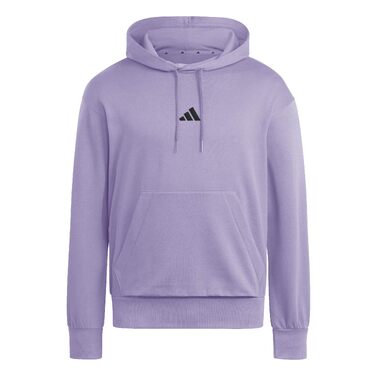 Чоловіча худі adidas Performance Feelcozy з капюшоном, колір Magic Lilac/Black, розмір S