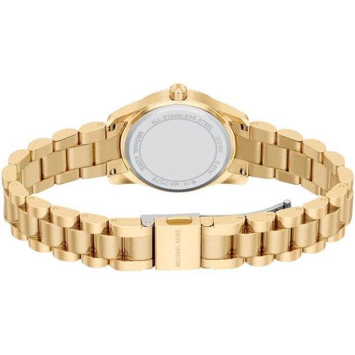 Жіночий годинник Michael Kors Lexington, 26мм, кварцовий механізм, сталевий браслет (колір коричневе золото)