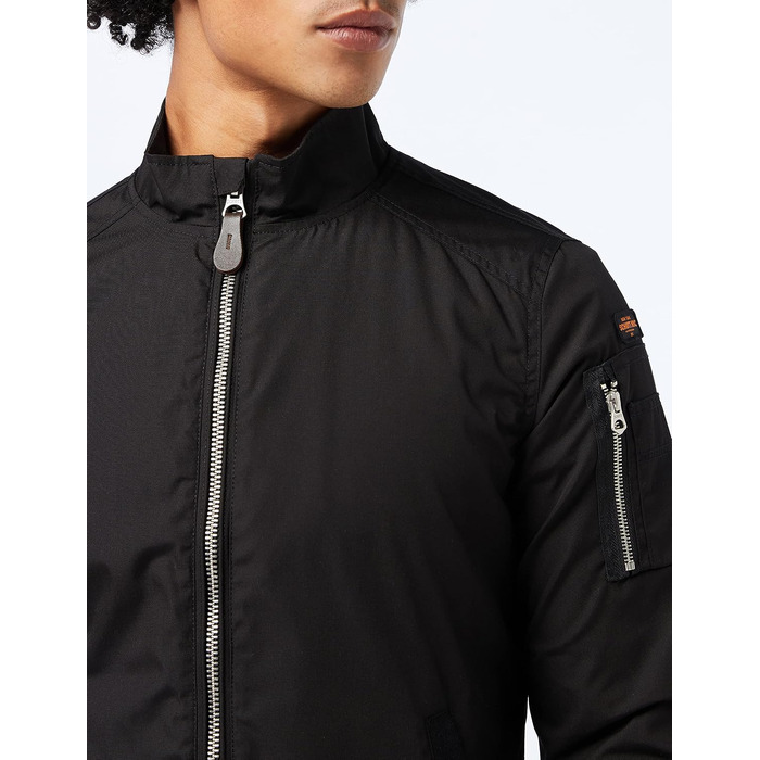 Чоловіча шкіряна куртка Schott NYC Kenny, чорна