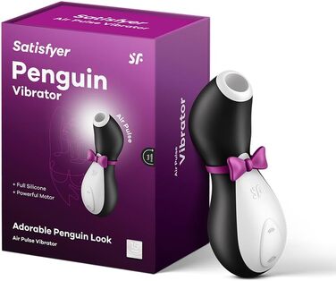 Satisfyer Pro Penguin Next Generation: вібратор з імпульсною технологією | 11 режимів вібрації | Бездротовий | Водостійкий (IPX7) | Інтимна іграшка для жінок