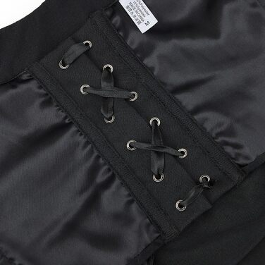 Шиммуо Корсет для жінок, топ-бюстгальтер, мереживний, без бретелек, чорний