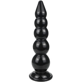 Анальні кулі Riesen з присосками та анальним плагіном, набір з 5 шт. для масажу простати та стимуляції G-точки