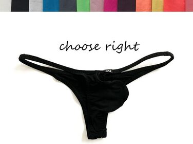 Танга чоловічі Faringoto Comfort з тонкого шовку, низька талія (6 шт.) розмір L (3030)