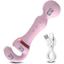 Вібратор для жінок ChicLSQ 2025 з 20 режимами вібрації (10+10), потужний та тихий, для особистого задоволення та парних ігор