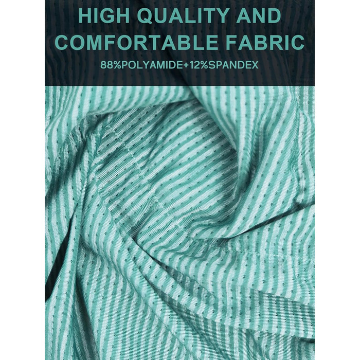 Тонкі чоловічі труси-сліпи Karen Space з льонової сітки, комфортні, еластичні, 5 шт. в упаковці (XL, зелений)