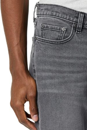 Чоловічі джинси Amazon Essentials Athletic Fit зі стрейчем, сірий вимитий колір (29W / 29L)