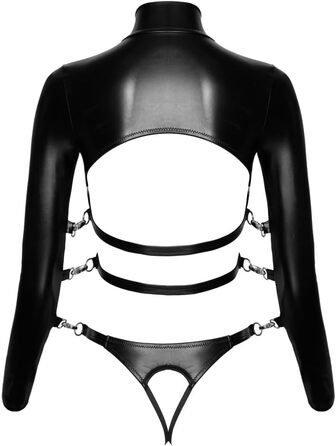 Комплект нижньої білизни Bad Kitty, чорний, розмір M