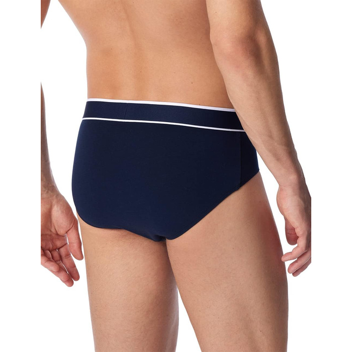 Труси чоловічі Schiesser 3 шт. Bio Baumwolle, бавовна органічна, темно-синій, розмір M