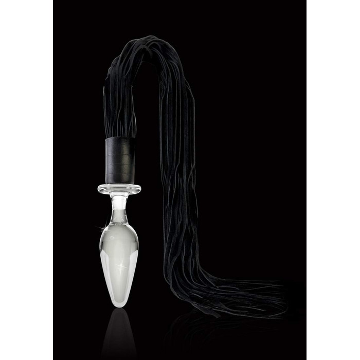 Масажер скляний ручної витримки PIPEDREAM Icicles No 29, блакитний (білий, 361)