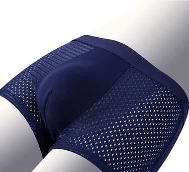 Танга чоловічі SRZYMJ прозорі, мереживні, сексуальні, з високою талією, кольори A4-білий, A1-блакитний, розмір L