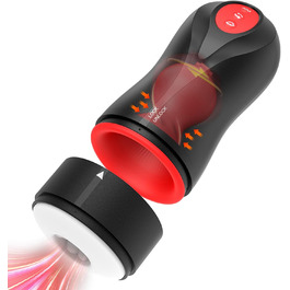 Електричний мастурбатор-чаша YcsLust з 10 вібраційними та 5 режимами всмоктування, водонепроникний, портативний