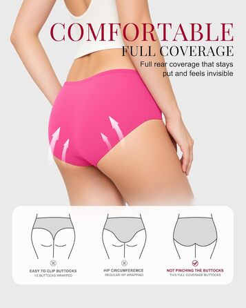 Шкарпетки жіночі бавовняні 6 шт. в упаковці, трусики-хіпстер, низька талія, еластичні, чорні (3XL)