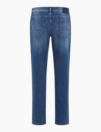Чоловічі прямі джинси BRAX Cadiz Premium Flex, темно-сині (Blue Vintage Wash), 32W/34L