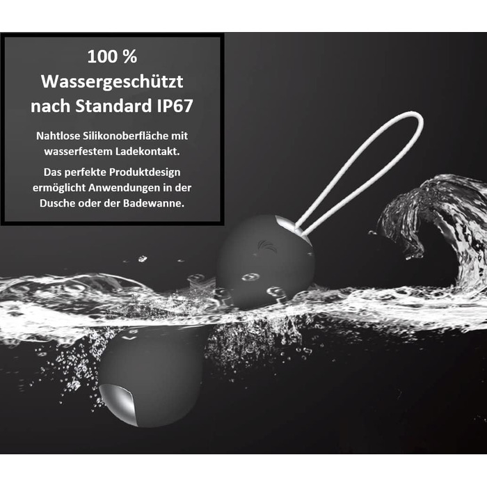 Vibratorei Lustfactor PEARLZ DeLuxe: Бездротовий вібратор із пультом керування для жіночої стимуляції | Зілікон, перезаряджається