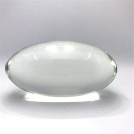 Анальний масажер з кришталю, скло, 117*60 мм - для чоловіків та жінок