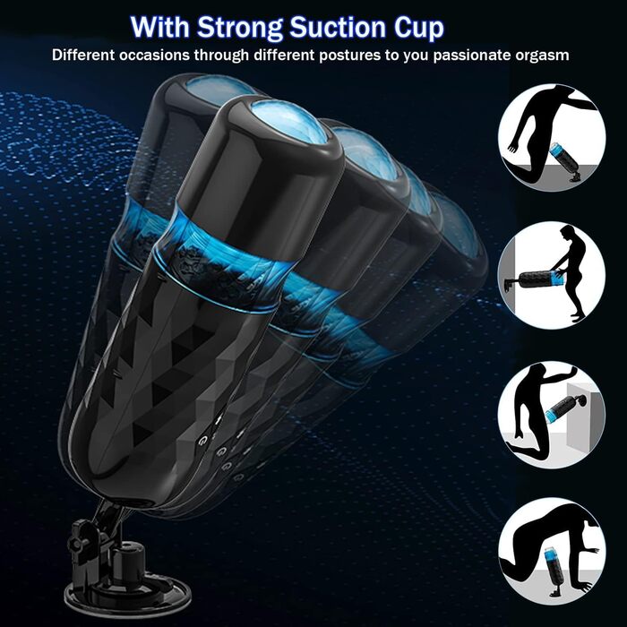 Іграшка для чоловіків Sumeber: 7 способів стимуляції, телефонний стійка, автоматичне керування