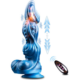 Анальний вібратор з нагрівом та 10 режимами вібрації - для жінок та чоловіків
