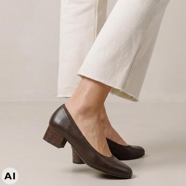 Жіночі туфлі Jana Pumps Synthetik, повнота H, колір мокко, розмір 37 EU