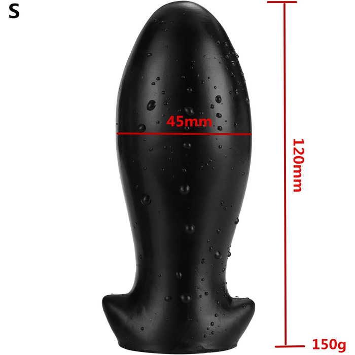 Анальний розширювач Soarvorfy з силікону для чоловіків та жінок, S/M/L/XXL, для масажу простати та G-точки