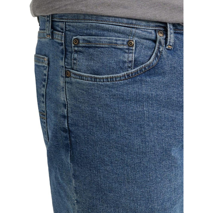 Чоловічі джинси Wrangler Authentics Regular Straight Fit, темно-блакитні (Dunkel Stonewash), 38W / 32L
