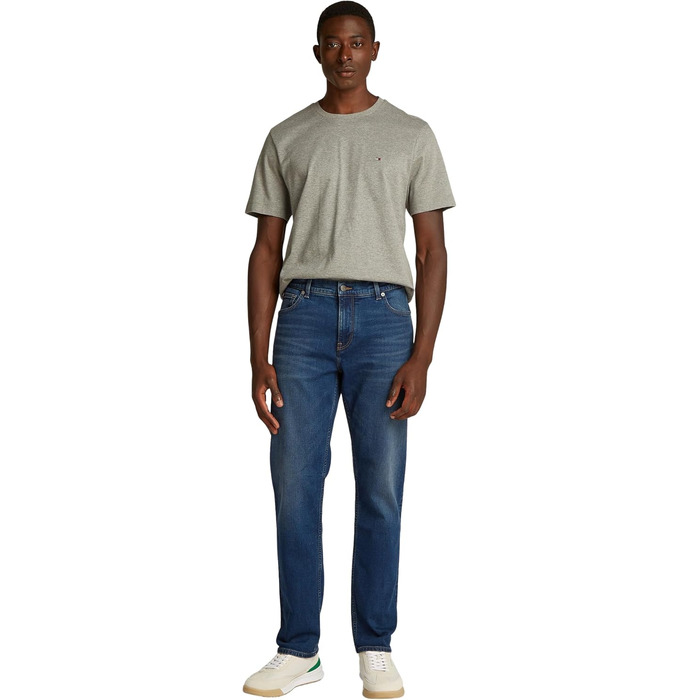 Чоловічі прямі джинси Tommy Hilfiger Denton Denim (Tuscon Indigo), 40W / 36L