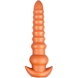 Анальні кульки Super Lange, анальний плагін з рідкого силікону, аналдільдо з витонченою основою, секс-іграшка для початківців та досвідчених користувачів Roluck