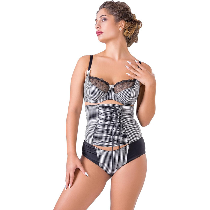 VALEA Luxus: мереживний поясок-стрінг для жінок, мереживна білизна, колекція Florence (M)