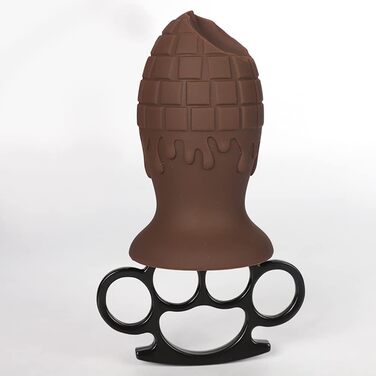 Анальний плагін NAIXBTY з силікону з вібрацією та пультом дистанційного керування для жінок та чоловіків, анальні розширювачі для початківців та досвідчених користувачів (L)