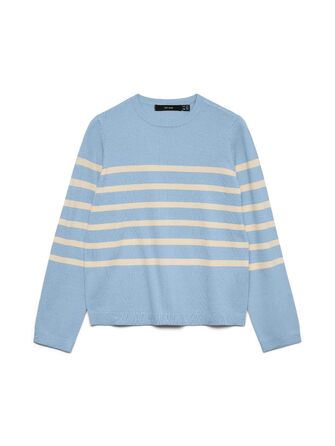 Жіночий трикотажний пуловер VERO MODA VMABA Cashmere Blue (розмір L)