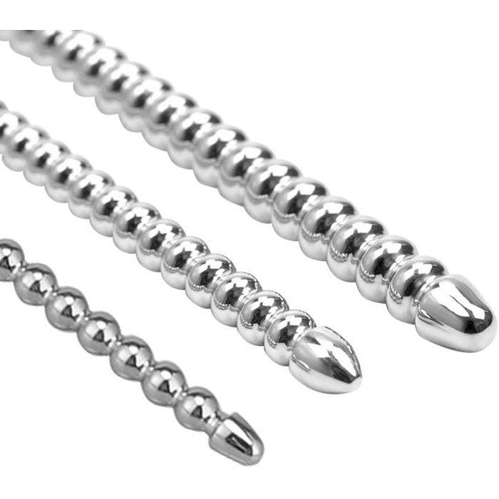 Набір розширювачів уретри з нержавіючої сталі Roluck для чоловіків (3 шт.)