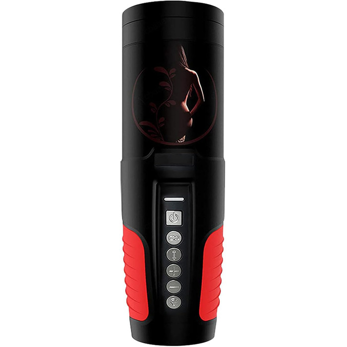 Автоматичний електричний мастурбатор-чаша з телескопічною функцією та режимами обертання. Масажер для чоловіків з 3D силіконовою вагіною, стимулятор пеніса