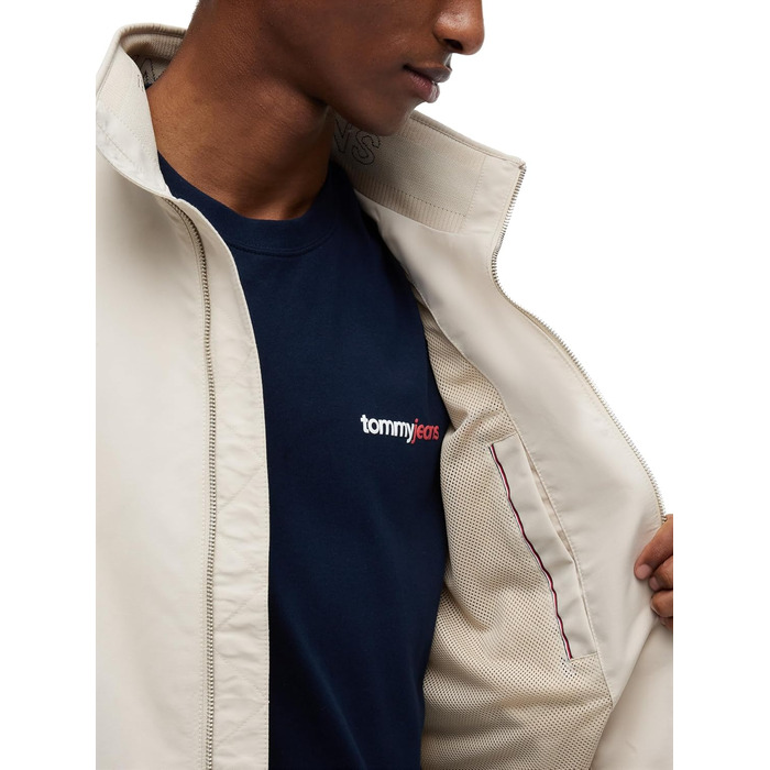 Чоловіча куртка Tommy Jeans TJM Essential Jacket Classic Beige, розмір XL