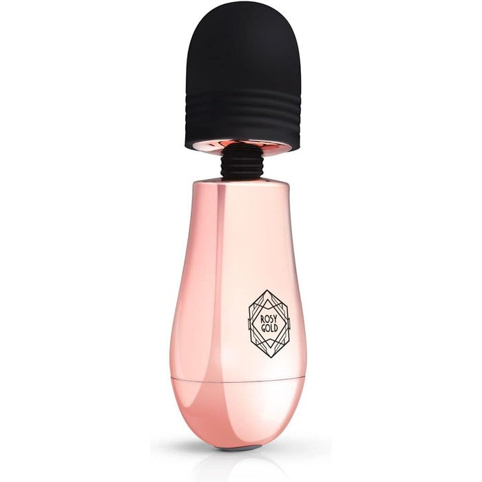 Масажер для тіла Rosy Gold Nouveau Mini Wand - золотистий