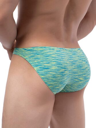 Сліпи iKingsky для чоловіків, 6 шт. у наборі: великий мішечок, швидковисихаючі, сексуальні, низька талія