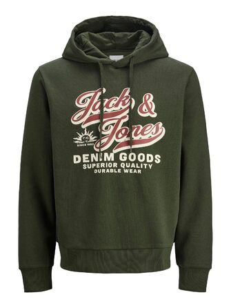 Чоловічий худі з капюшоном Jack & Jones з логотипом, розмір L