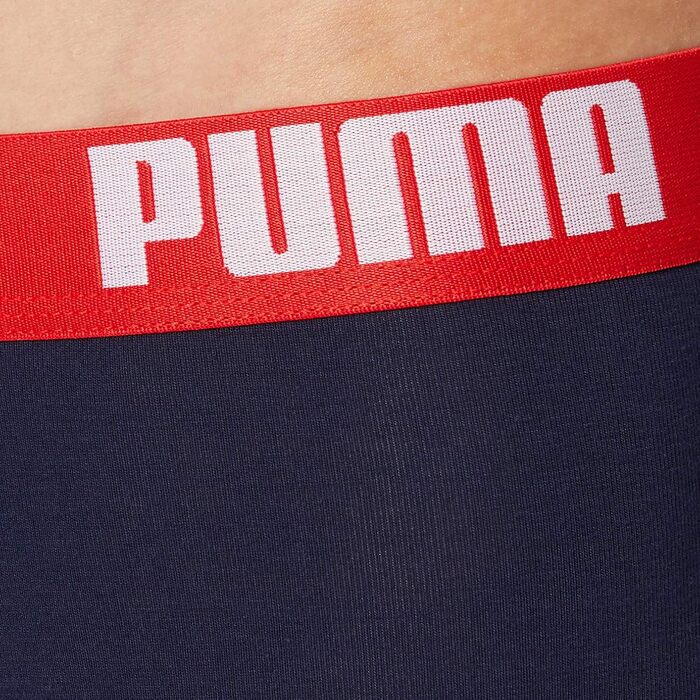 Боксерки чоловічі Puma Basic (5 шт. в упаковці), блакитний/сірий/меланж, розмір M