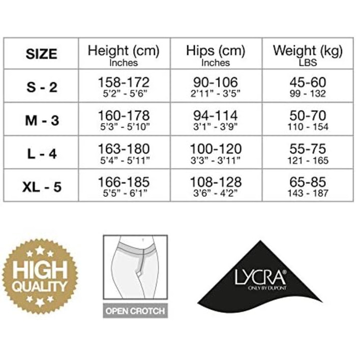 Чорні панчохи Miss O. Ouvert з відкритим кроком, блискучі, непрозорі